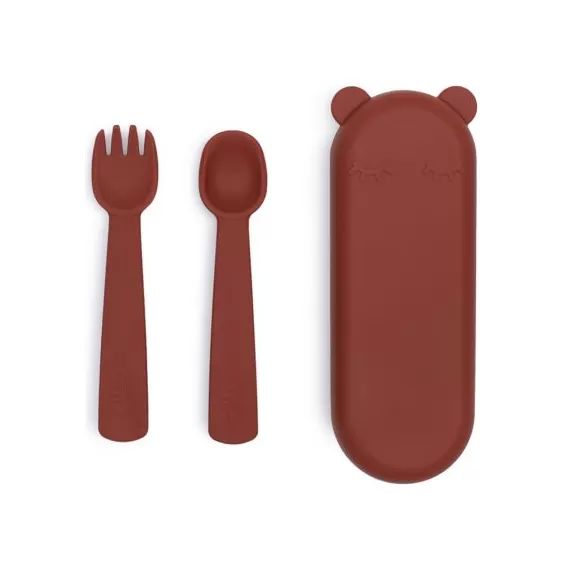 Set de 2 couverts rouille