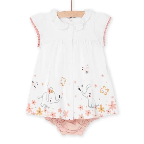 Body Et Combinaison Bleu Et Blanc À Imprimé À Rayures Et Motifs Fantaisie