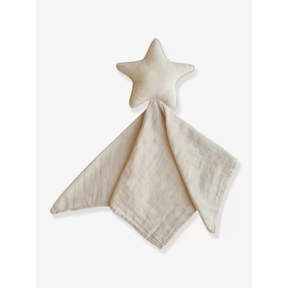 Doudou lange étoile – MUSHIE écru