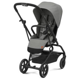 Poussette Cybex Eezy S Twist PLUS 2 – Châssis Black/ Siège Dove Grey (2022)