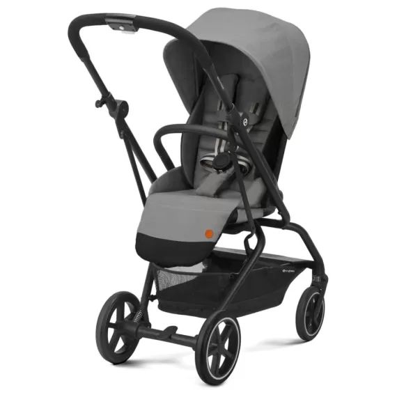 Poussette Cybex Eezy S Twist PLUS 2 – Châssis Black/ Siège Dove Grey (2022)