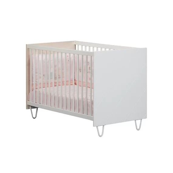 Lit bébé à barreaux Happy (60 x 120 cm)