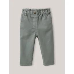 Pantalon Paperbag Céladon