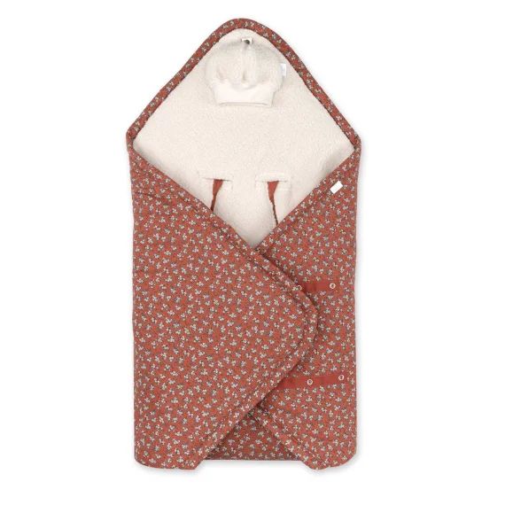 Nid D&rsquo;ange Biside Ouatiné Hiver – Pady Jersey – Teddy Print Heidi Carmin