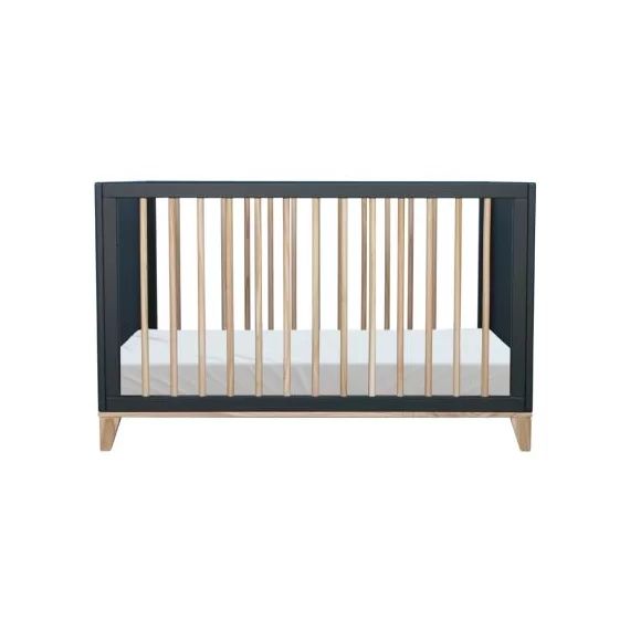 Lit bébé évolutif Nami Onyx (60 x 120 cm)