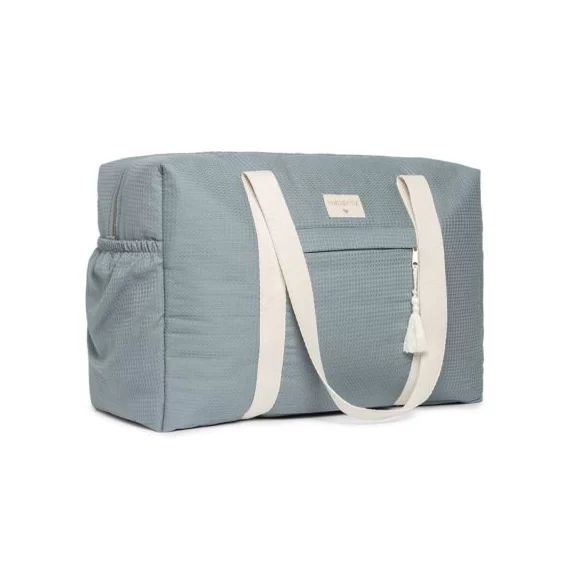 Sac à langer nid d&rsquo;abeille Opera Stone Blue