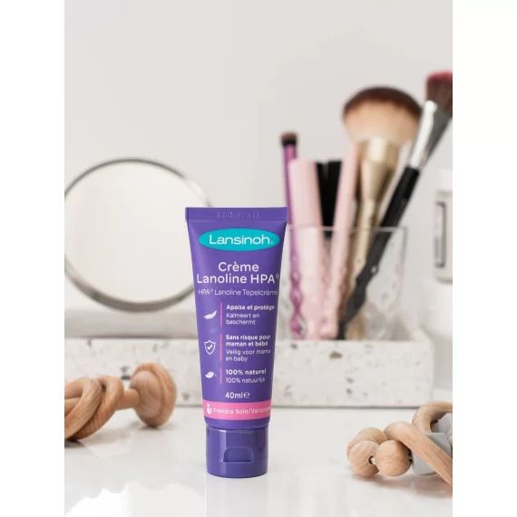 Crème de Soins 100% Lanoline 40 ml LANSINOH blanc