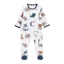 Pyjama bébé Friendly blanc