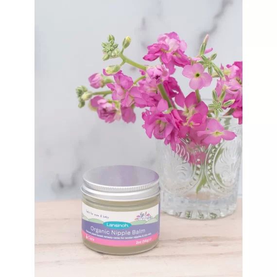 Baume d&rsquo;allaitement bio 60 ml LANSINOH blanc