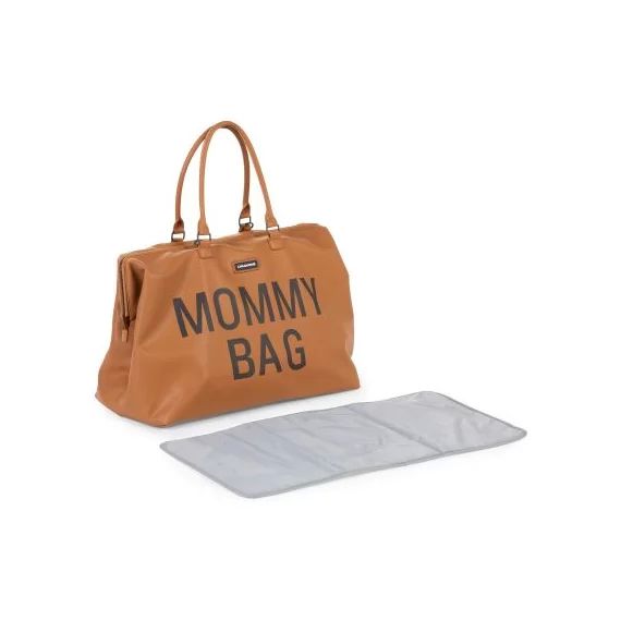 Sac à langer à anses Mommy bag brun