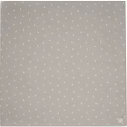 Maxi lange en coton bio lapin Nougat (115 x 115 cm)