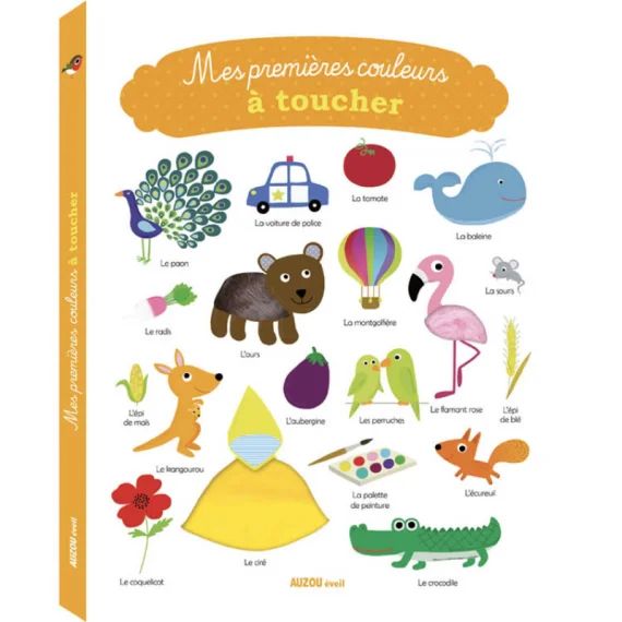 Livre Mes premières couleurs à toucher