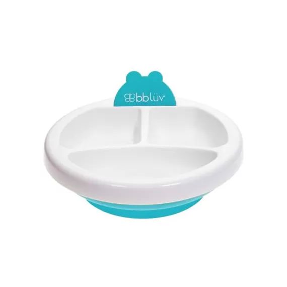 Assiette chauffante pour bébé Platö aqua