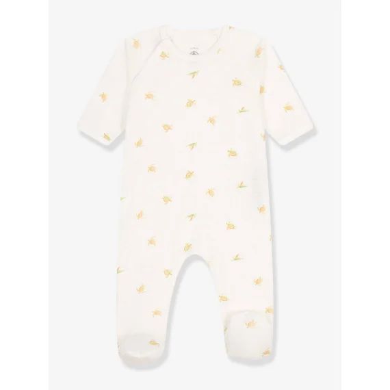 Dors-bien tortues PETIT BATEAU blanc imprimé