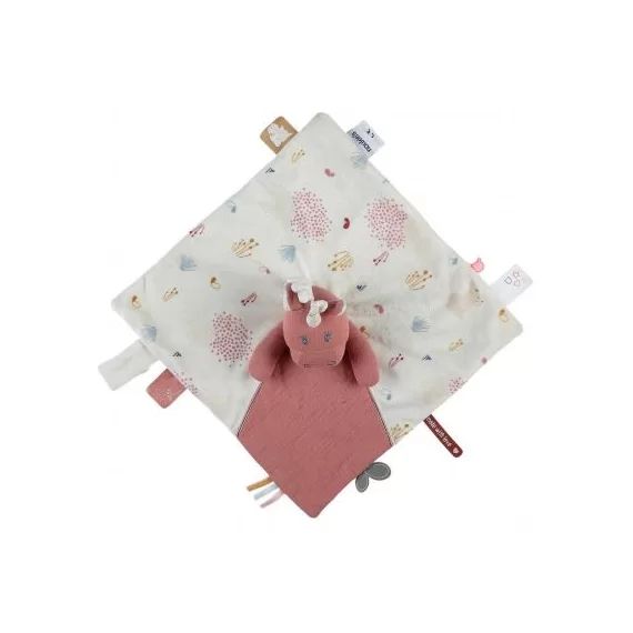 Doudou attache sucette licorne Lina & Joy