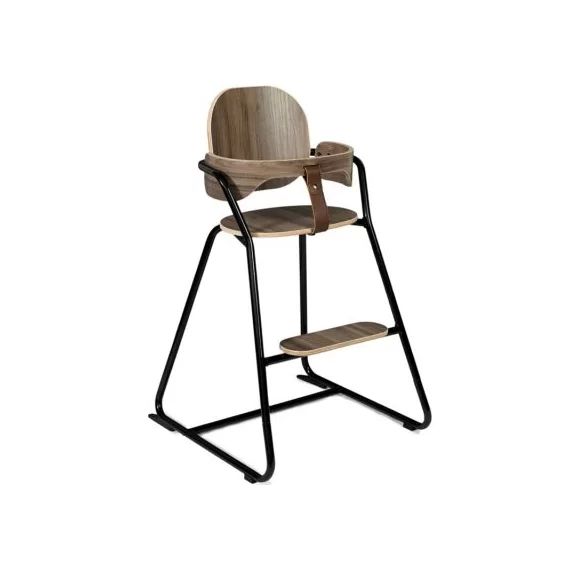 Chaise haute Tibu Black Edition avec ceinture