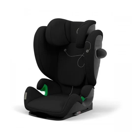Siège Auto 15-50kg Cybex Solution G i-Fix – Moon Black (2022)