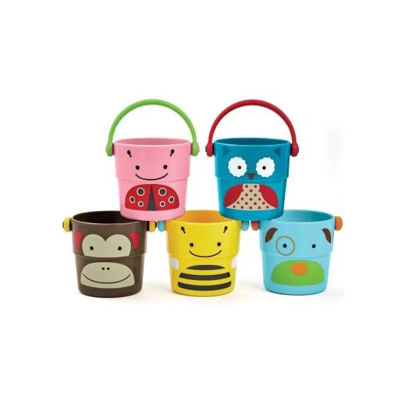 Jouet de bain 5 petits seaux