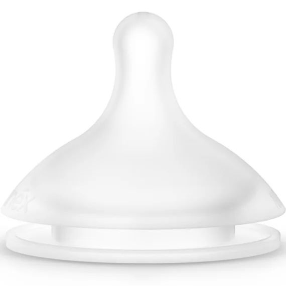 Lot de 2 tétines symétriques SX PRO en silicone débit M (6 mois)