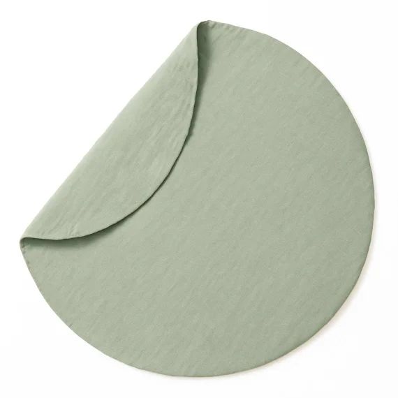 Tapis D&rsquo;eveil En Coton Bio Vert