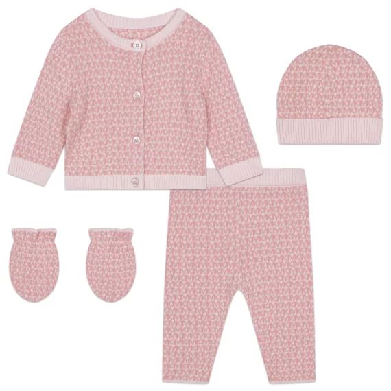 Ensemble en tricot UNISEXE Rose