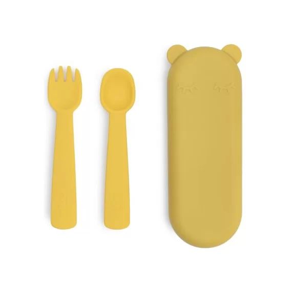 Set de 2 couverts jaune