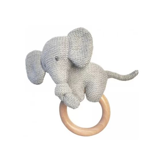 Anneau de dentition en bois Tembo l&rsquo;éléphant