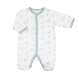 Pyjama bébé – TROIS KILOS SEPT bleu
