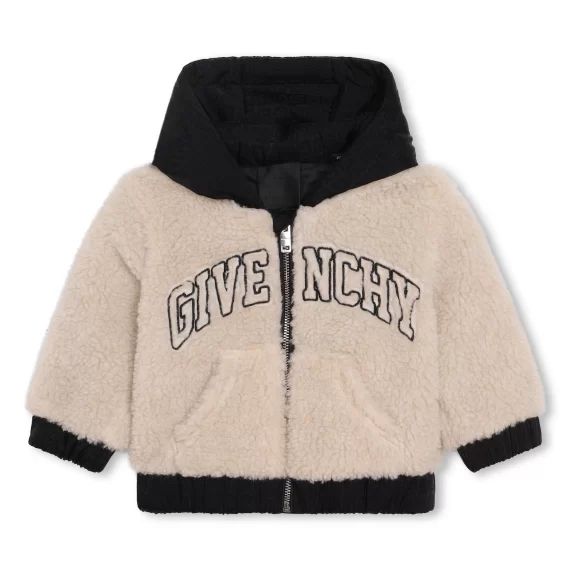 Cardigan en tissu peluche Garçon Indéterminé