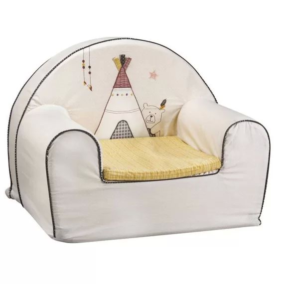 SAUTHON Fauteuil club bébé Timouki beige