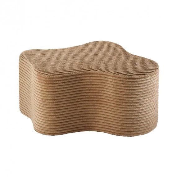 Pouf Enfant Petit Nuage Velours Claudine Toffee