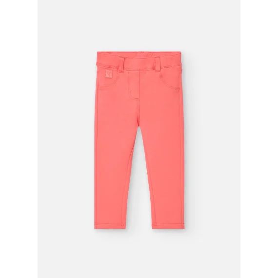 Pantalon En Molleton Basic Rouge