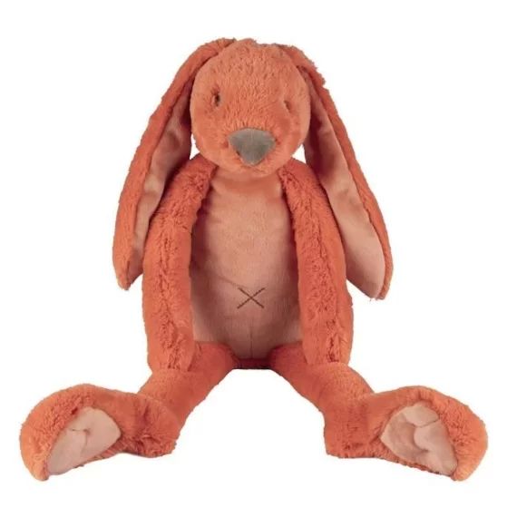 Peluche Lapin Richie Orange 58 cm – Happy Horse – Douceur et Tendresse orange