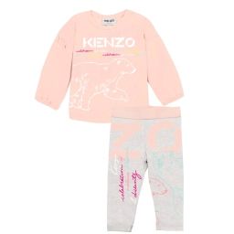 Ensemble T-shirt et legging Fille Rose