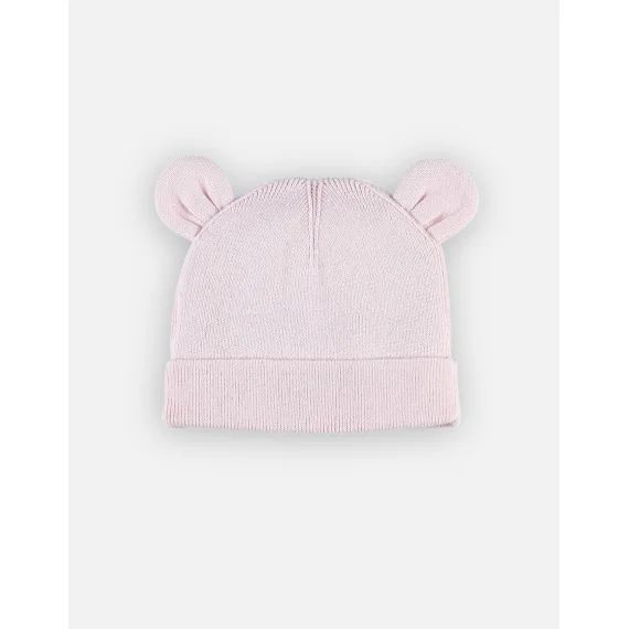 Bonnet En Tricot Rose