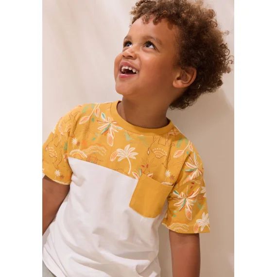 T-shirt Bébé Liwa Ocre