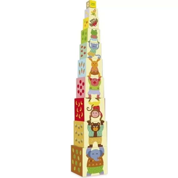 VILAC – Cubes empilables Gigognes pour enfant beige