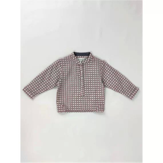 Chemise col mao Fille ou Garçon 6 mois