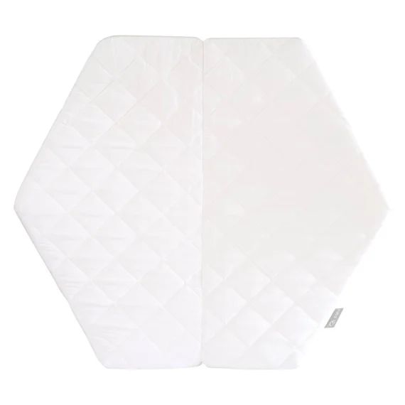 Matelas Déhoussable Pour Parc Bébé Hexagonal Blanc – Hexagonal