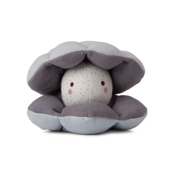 Peluche huître bleue (12 cm)