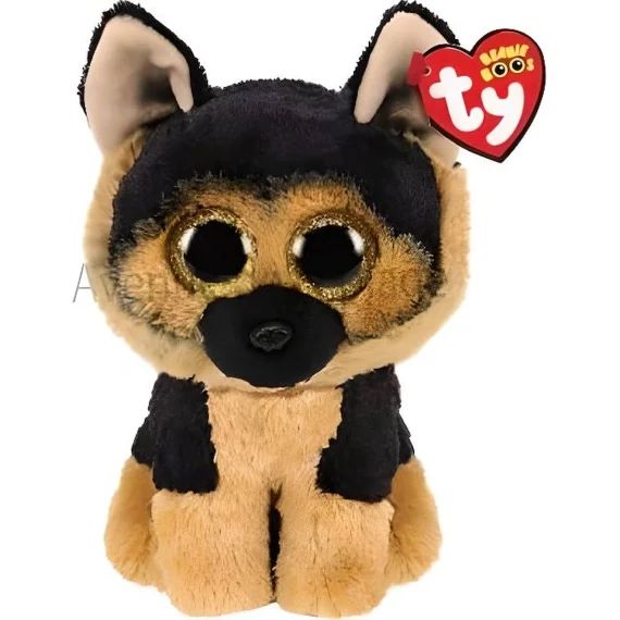 Peluche Ty Beanie Boo&rsquo;s Spirit le Berger Allemand 15 cm marron