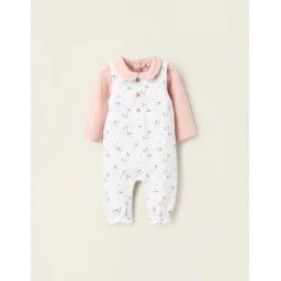 Body + Combinaison Grattée Avec Motif Blanc