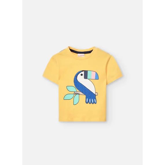 T-shirt Tricot Jaune