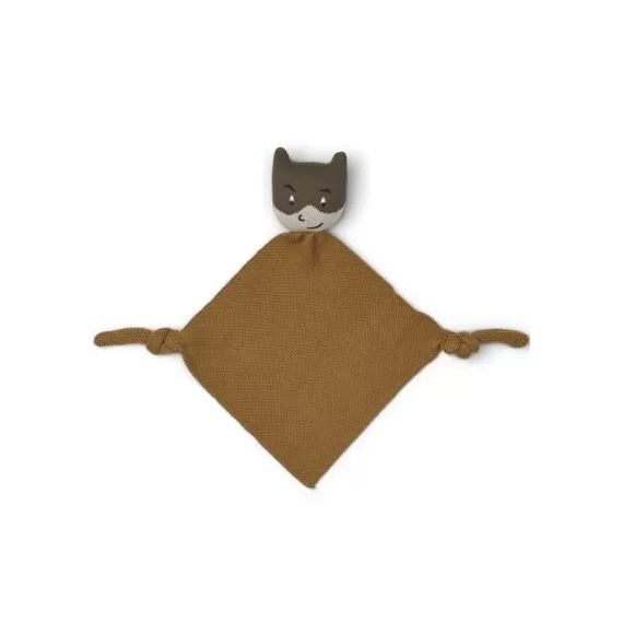 Doudou plat Alfie Superhero Golden caramel