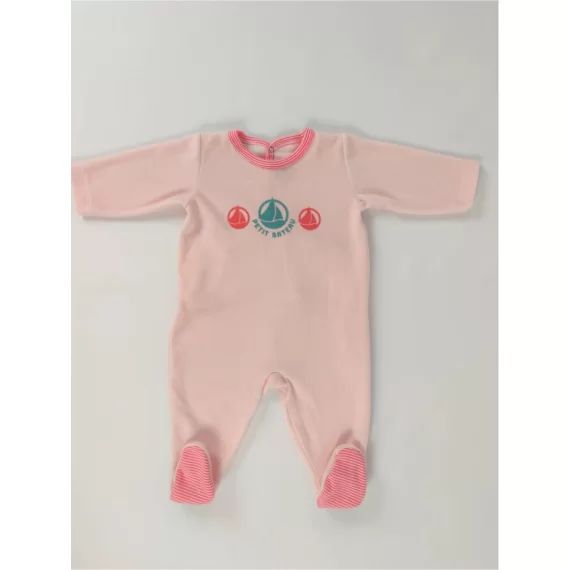 Pyjama velours Fille ou Garçon 3 mois
