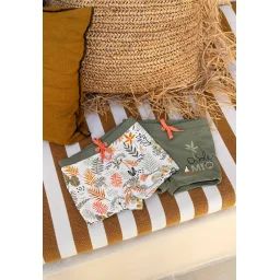 Lot De 2 Boxers De Bain Bébé Mio Kaki