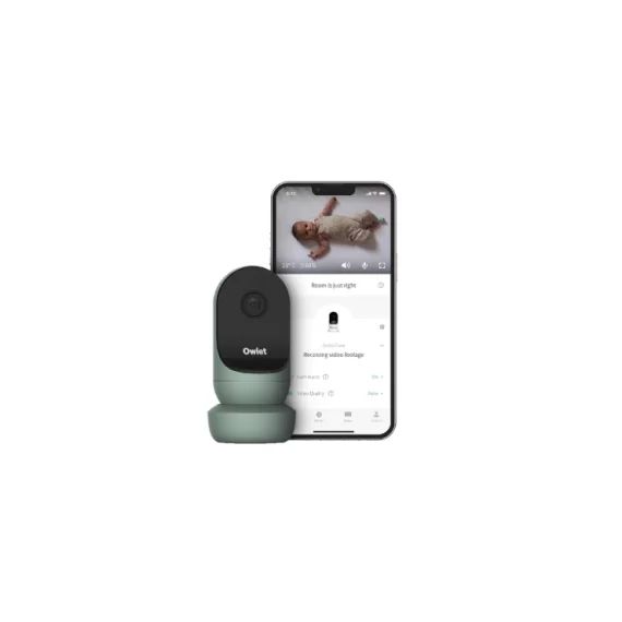 Babyphone Owlet Cam 2 – Vert Sauge