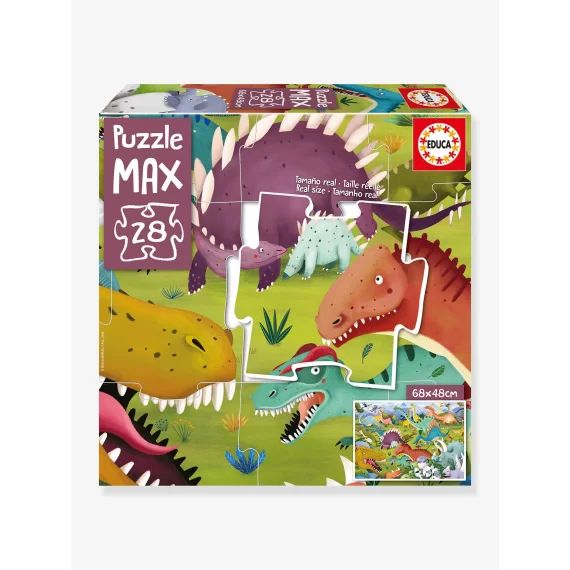 Puzzle Max 28 pcs Dinosaures – EDUCA multicolore