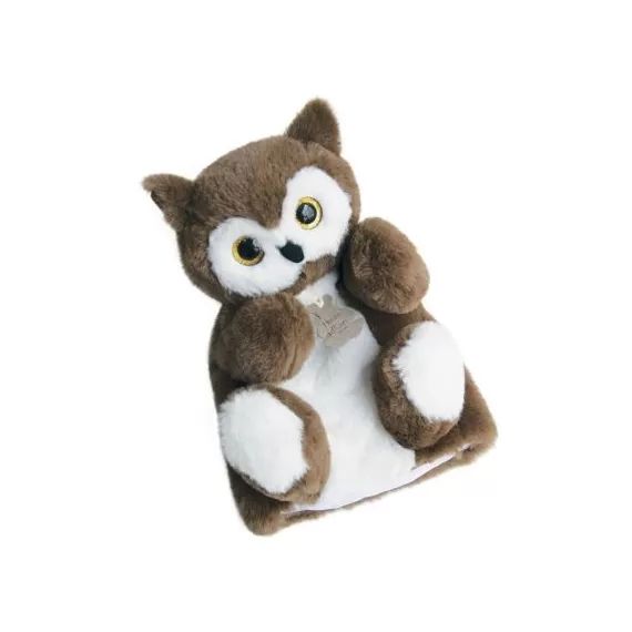 Doudou marionnette Chouette