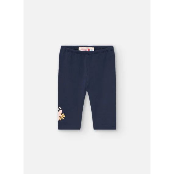 Legging Corsaire Avec Détail Sur La Jambe Bleu